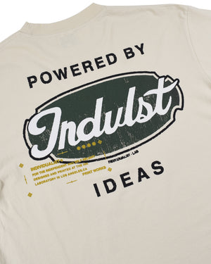 Powered by Ideas SS Tee - Ivory