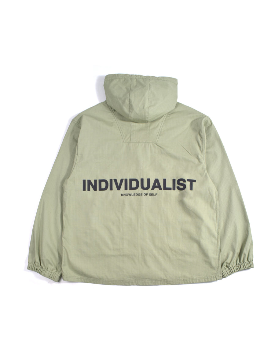 Standard Logo Smock Jacket - Sage Green