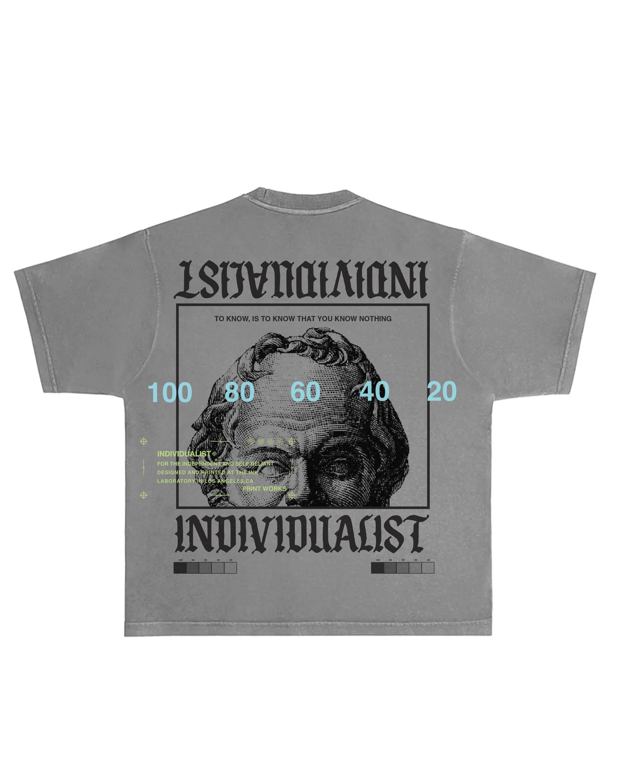 Socrates SS Tee - Charcoal
