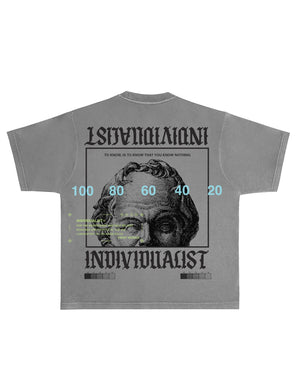 Socrates Tee - Charcoal