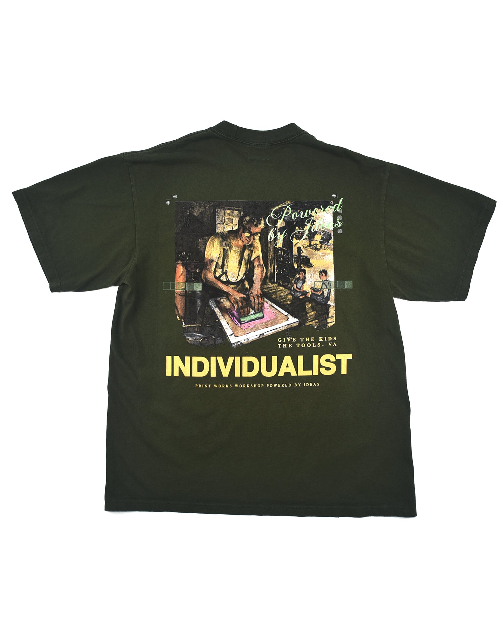 Tools SS Tee - Pine Green