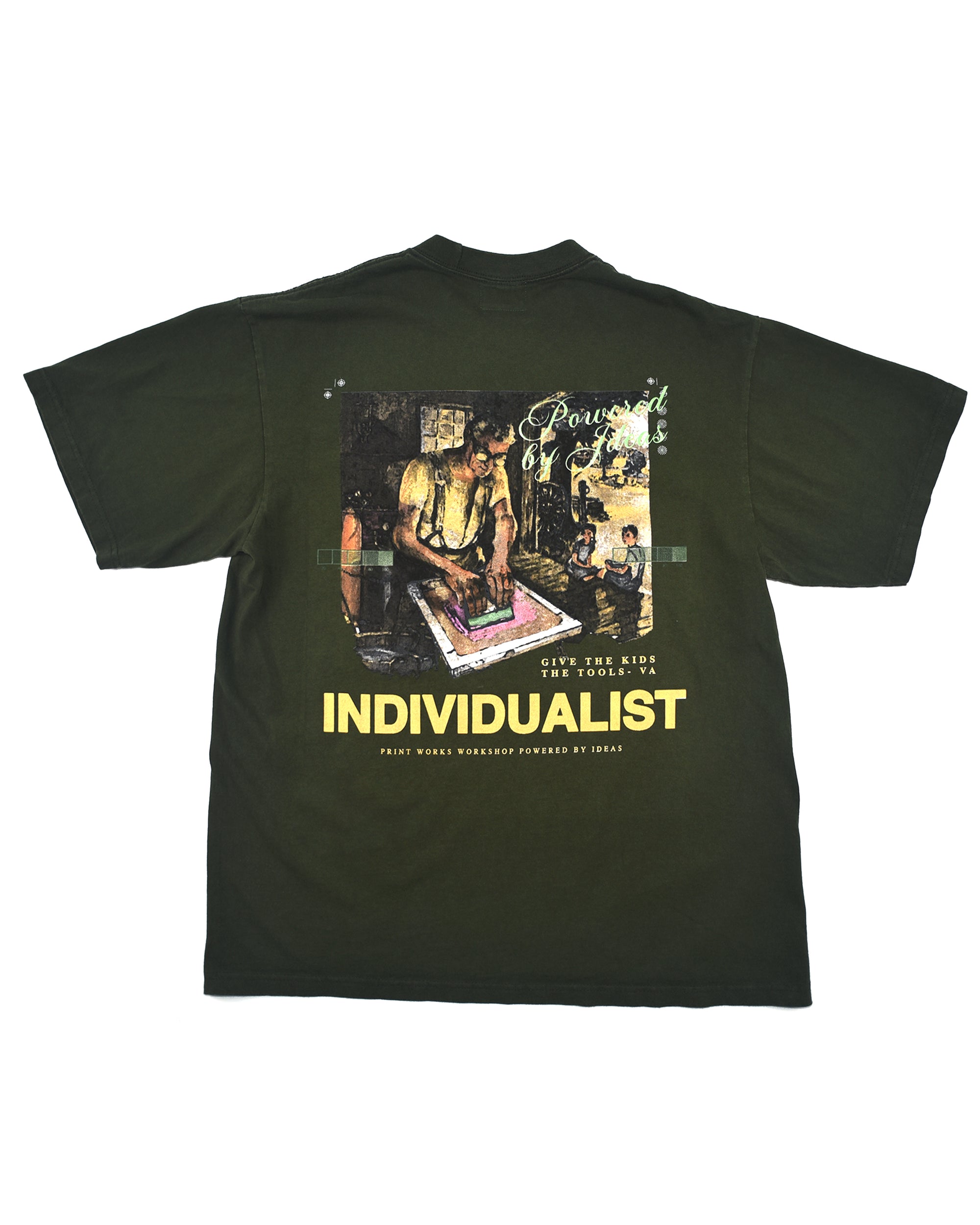 Tools SS Tee - Pine Green