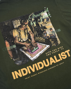 Tools SS Tee - Pine Green