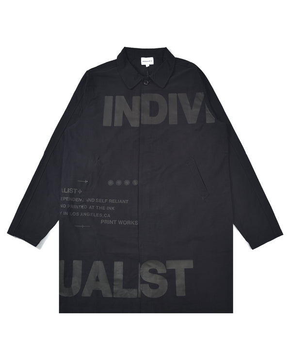 【INCHANT ME】Leon Overfit Single Trench Coat unisex] Leon Oversized-Fit Single Trench Coat (2C) - INCHANT ME