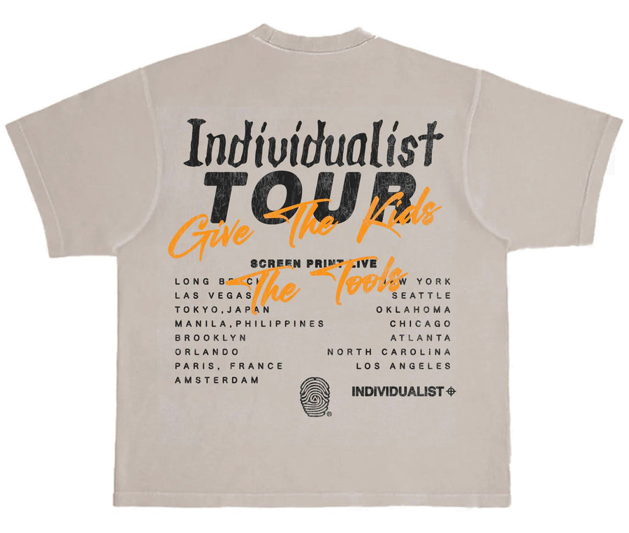 Tour SS Tee - Summer Sand