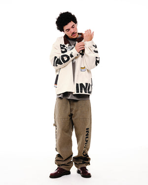 Crosshairs Logo Work Pant - Beige