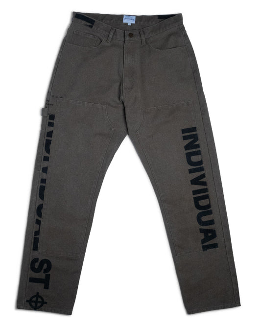 Crosshairs Logo Work Pant - Beige