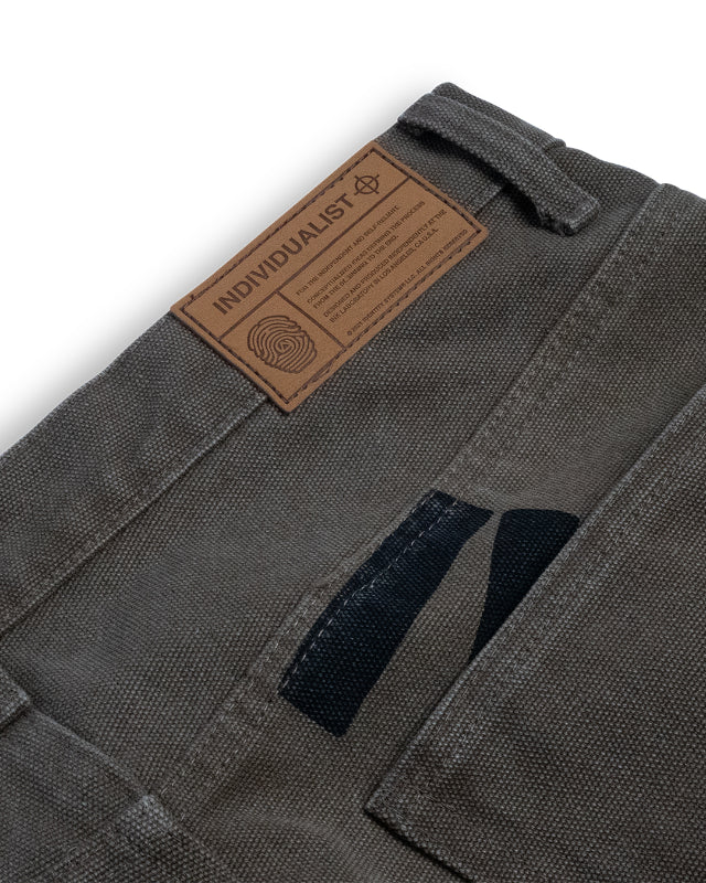 Crosshairs Logo Work Pant - Beige