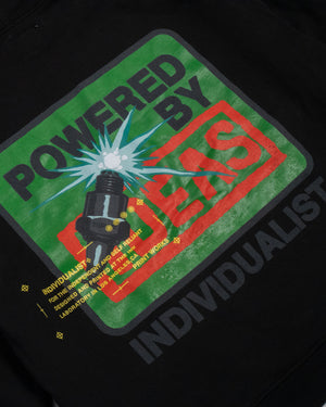 Spark Up Hooded Sweatshirt - Vintage Black