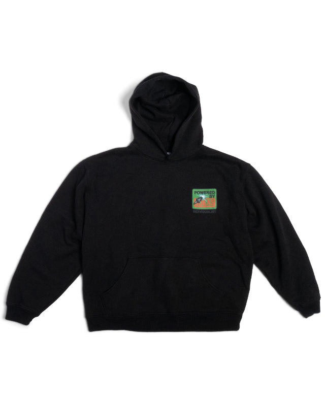 Spark Up Hooded Sweatshirt - Vintage Black