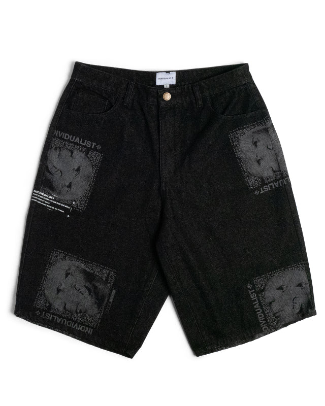 Picasso Denim Big Boy Short - Black