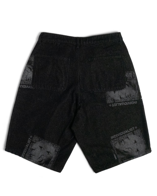Picasso Denim Big Boy Short - Black