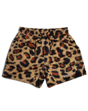 Digital Camo Mesh Shorts - Yellow