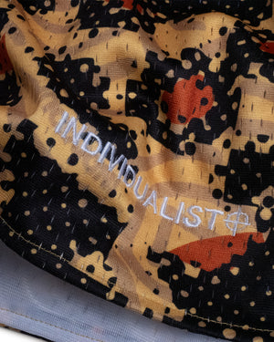Digital Camo Mesh Shorts - Yellow