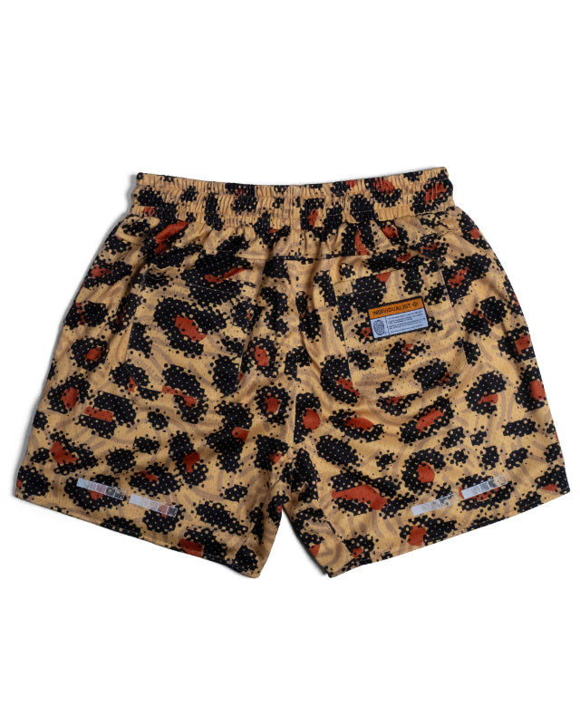 Digital Camo Mesh Shorts - Yellow