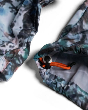 Drip Camo Nylon Beach Shell Jacket - Multi