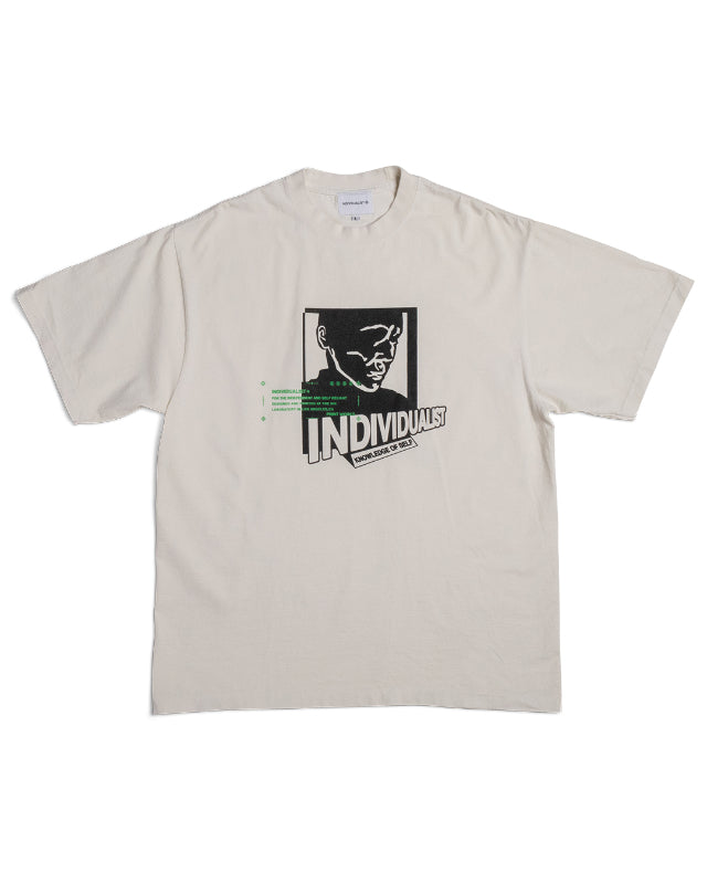 Perspective SS Tee - Antique White