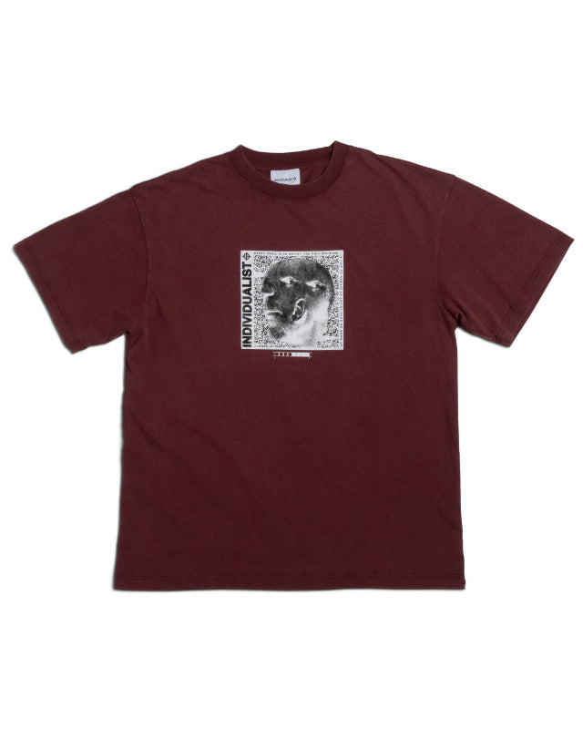 Picasso SS Tee - Vintage Burgundy
