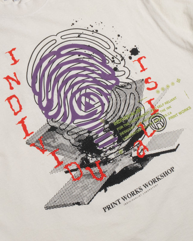 Workshop Press SS Tee - Antique White