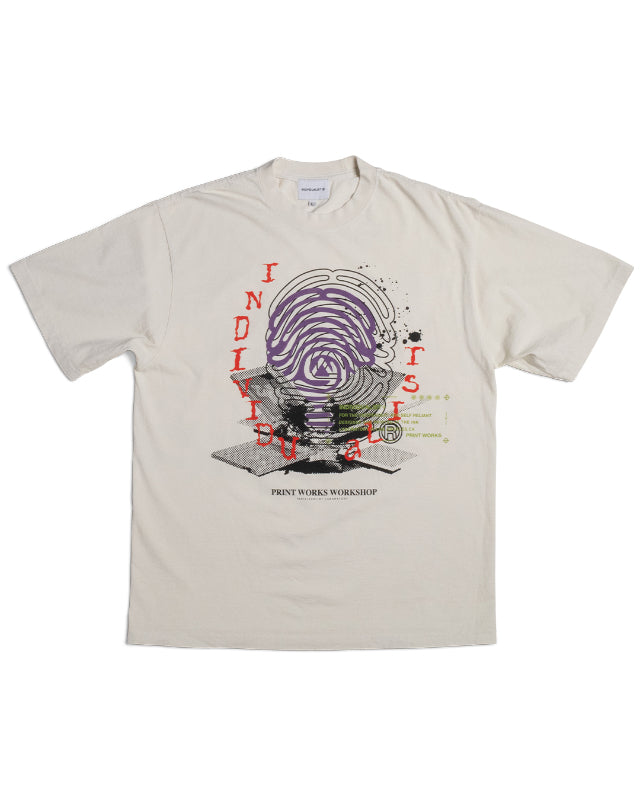 Workshop Press SS Tee - Antique White