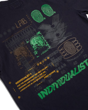 Flash Sheet SS Tee - Vintage Navy