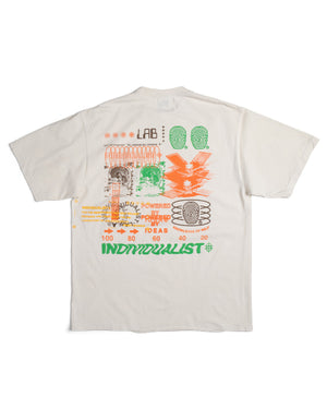 Flash Sheet SS Tee - Antique White