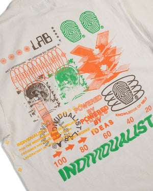 Flash Sheet SS Tee - Antique White