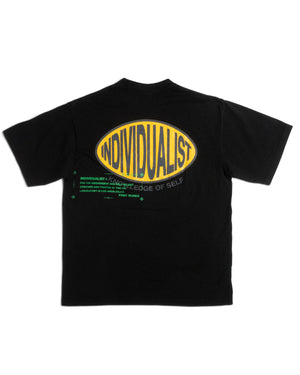 Oval Patch SS Tee - Vintage Black