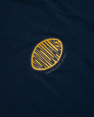 Oval Patch SS Tee - Vintage Navy