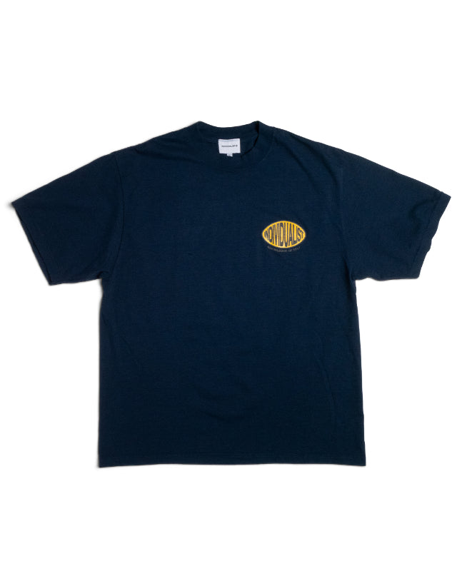 Oval Patch SS Tee - Vintage Navy