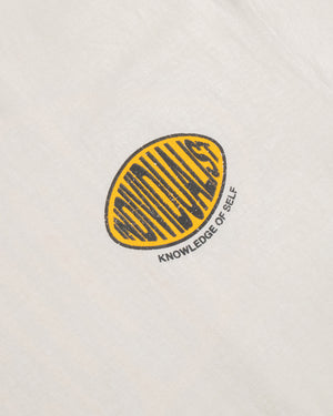 Oval Patch SS Tee - Antique White