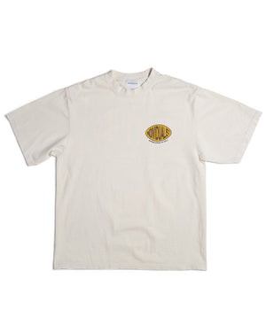 Oval Patch SS Tee - Antique White