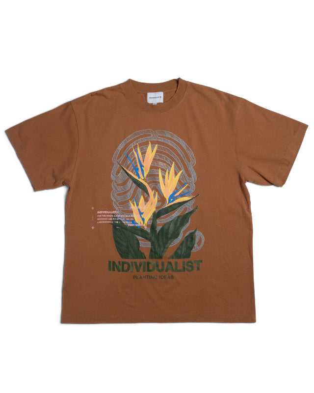 Paradise SS Tee - Terra Cotta