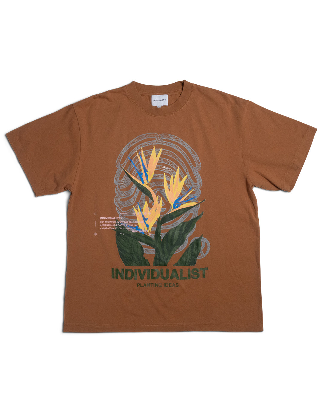 Paradise SS Tee - Terra Cotta