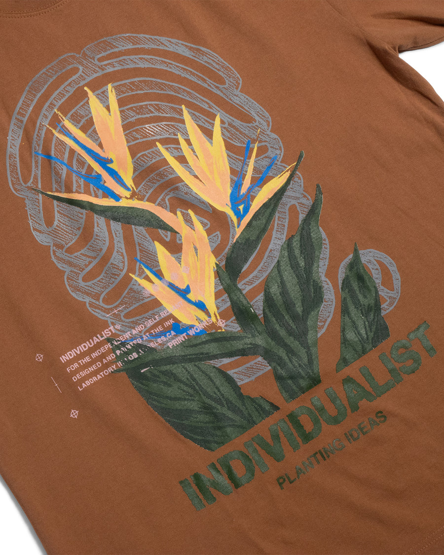 Paradise SS Tee - Terra Cotta