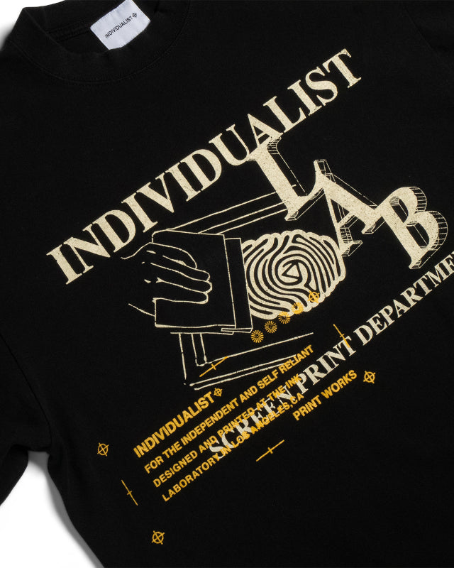 Print Dept SS Tee - Vintage Black
