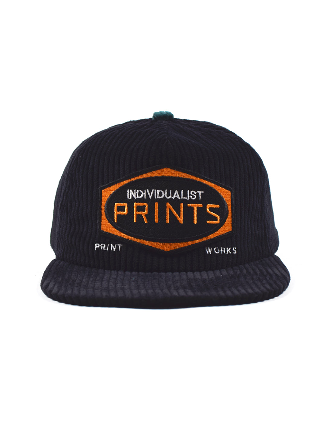 Printers Corduroy Hat - Black