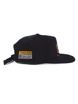 Printers Corduroy Hat - Black