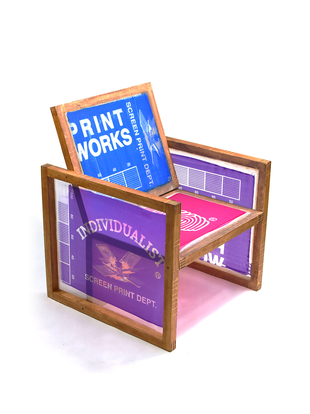 Screen Print Frame Chair