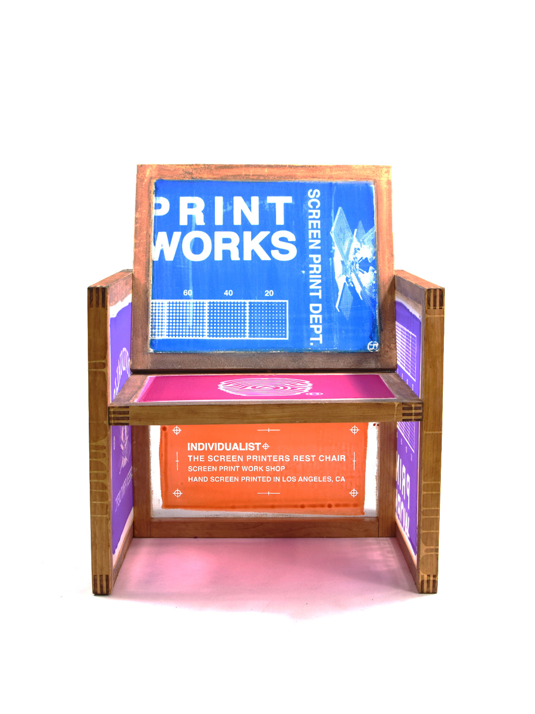 Screen Print Frame Chair