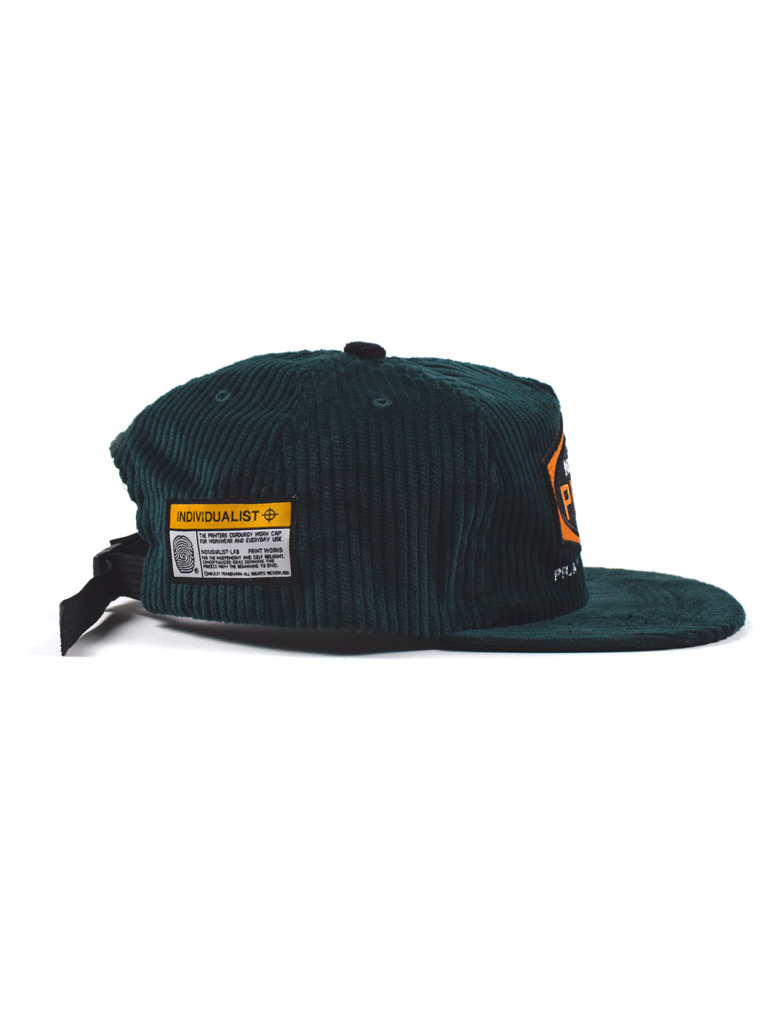 Printers Corduroy Hat - Forest Green